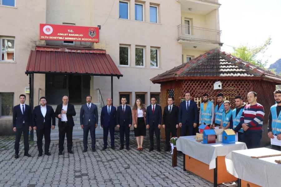 Oltu Adliyesi Ek Hizmet Binası, düzenlenen törenle hizmete girdi