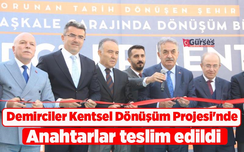  Demirciler Kentsel Dönüşüm Projesi