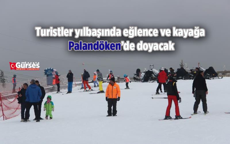 Turistler yılbaşında eğlence ve kayağa Palandöken’de doyacak