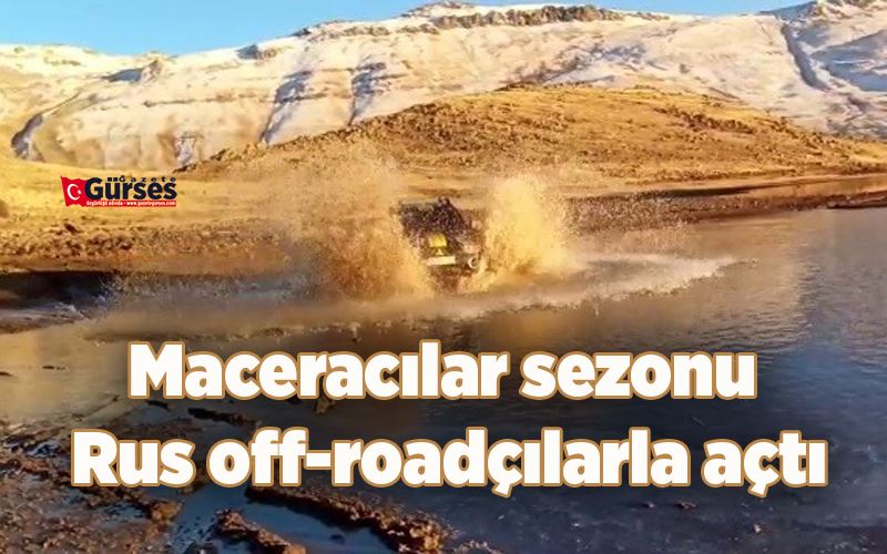 Maceracılar sezonu Rus off-roadçılarla açtı