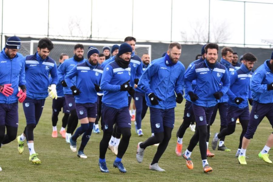 BB Erzurumspor, Yılport Samsunspor maçı hazırlıklarını sürdürdü