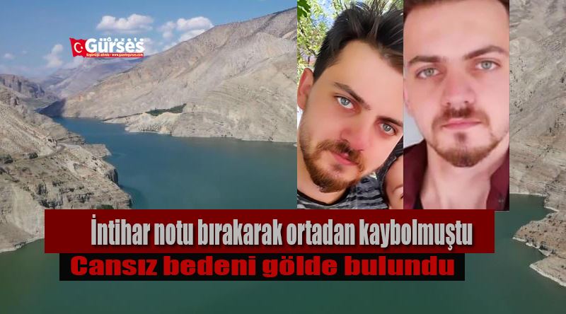 İntihar notu bırakarak ortadan kaybolmuştu, cansız bedeni gölde bulundu