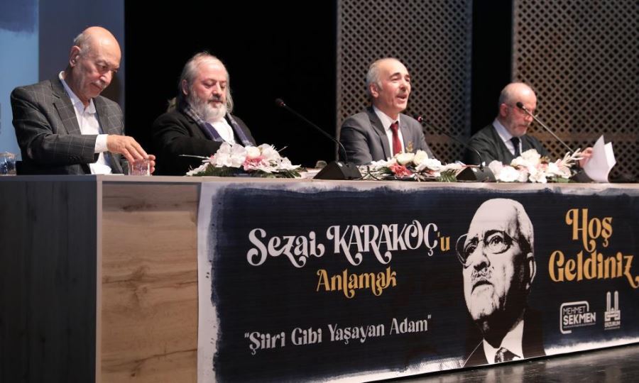 Büyükşehir Şair Sezai Karakoç’u andı