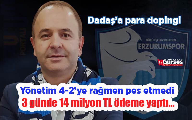 Yönetim 4-2’ye rağmen pes etmedi, 3 günde 14 milyon TL ödeme yaptı…