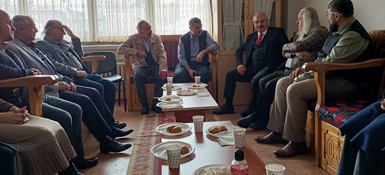 TYB Erzurum Şubesi’nde şiirlerle bayramlaşma yapıldı