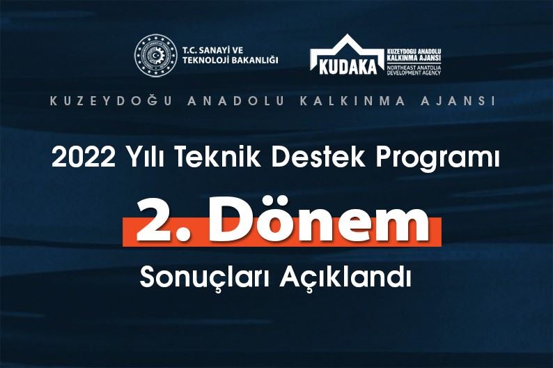  KUDAKA teknik destek programı 2. dönem sonuçları açıklandı