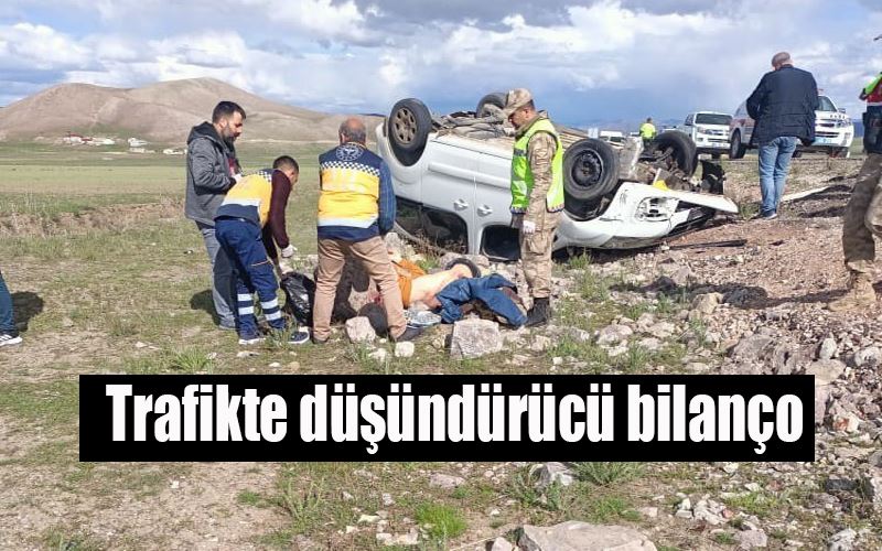 Trafikte düşündürücü bilanço