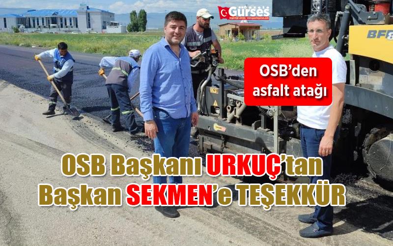  OSB’den asfalt atağı