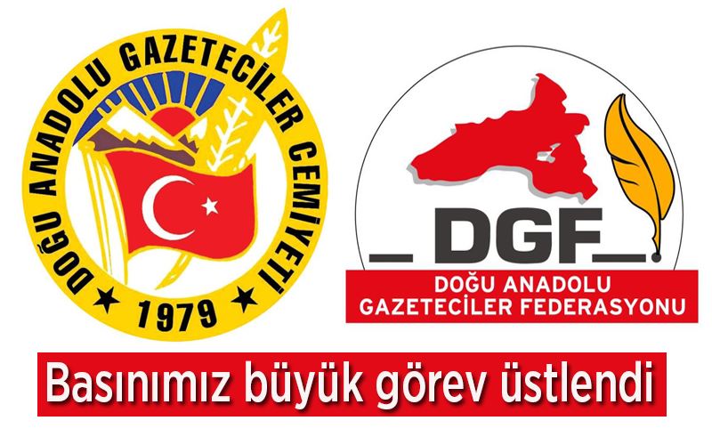 Basınımız büyük görev üstlendi