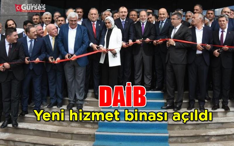 DAİB yeni hizmet binası açıldı