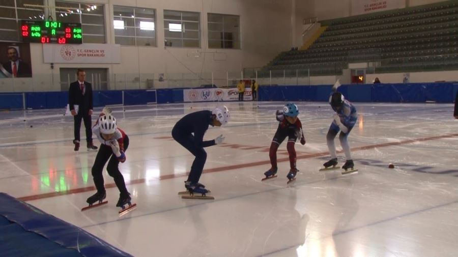 Short Track Federasyon Kupası yarışları Erzurum’da yapılıyor