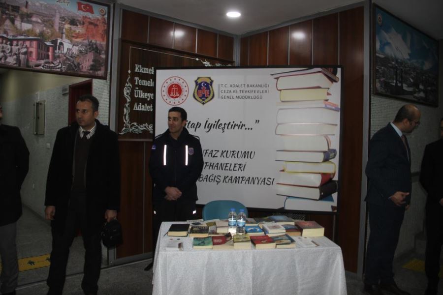 Erzurum’da cezaevlerindeki mahkumlar için kitap kampanyası başlatıldı