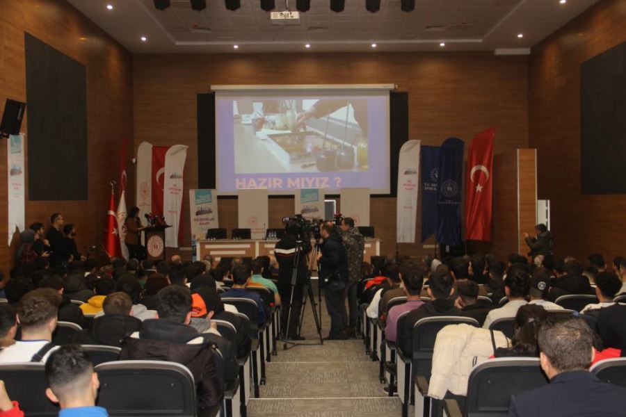 Kış sporları kampı açılış programı gerçekleştirildi