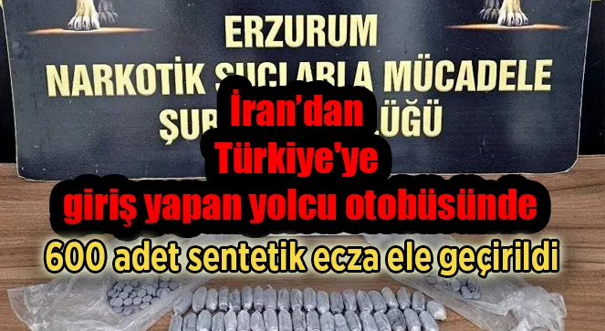 Erzurum’da uyuşturucu operasyonu