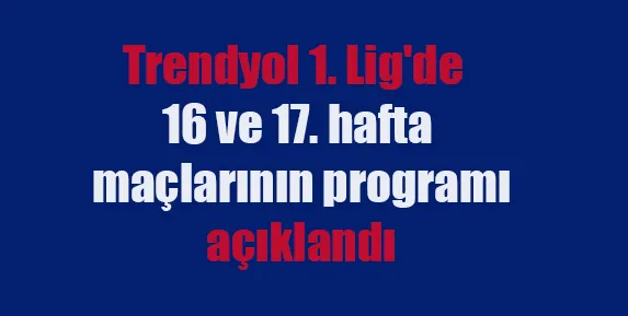 Trendyol 1. Lig