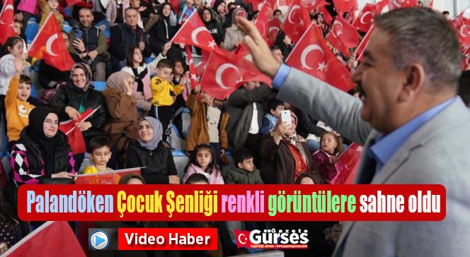 Depremzede Çocuklar Palandöken Çocuk Şenliğinde buluştu