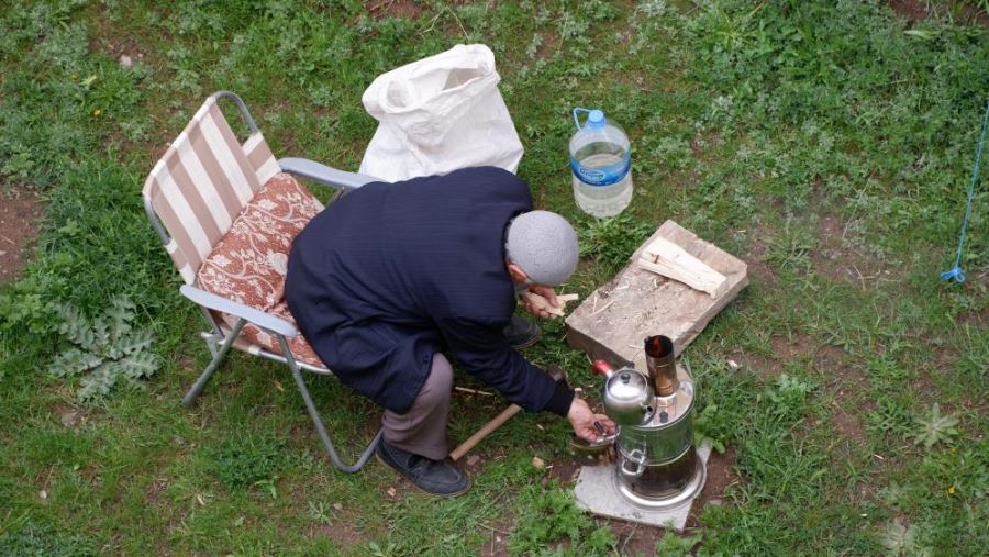 Erzurum’da semaverli günler başladı