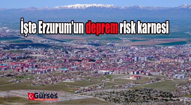 İşte Erzurum’un deprem risk karnesi