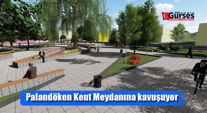 Palandöken Kent Meydanına kavuşuyor