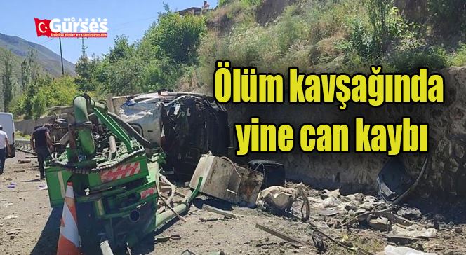 Ölüm kavşağında yine can kaybı