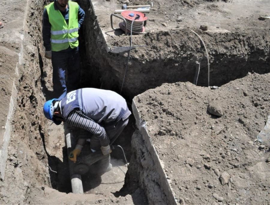 ESKİ’den 38 km kanalizasyon hattı