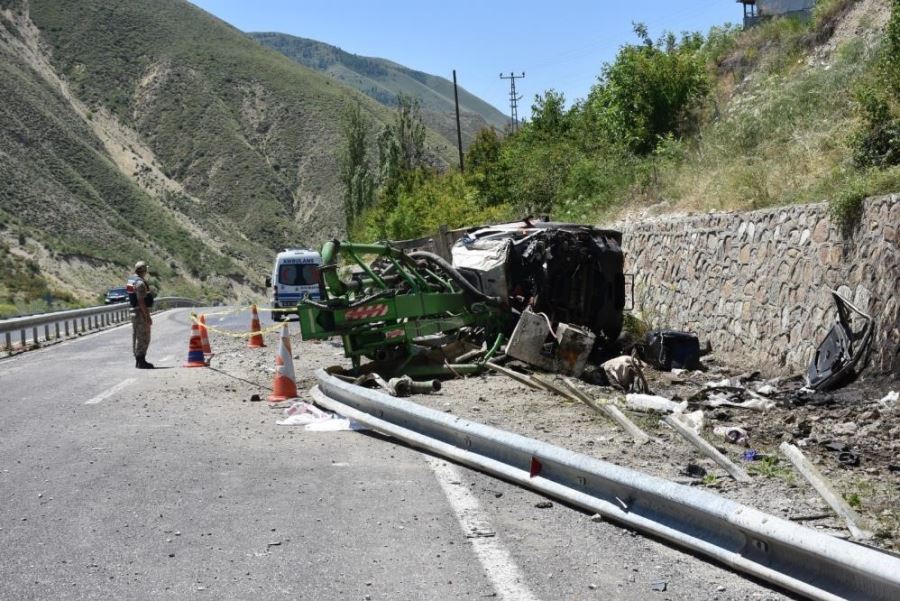 Erzurum jandarma bölgesinde 7 ayda 90 trafik kazası