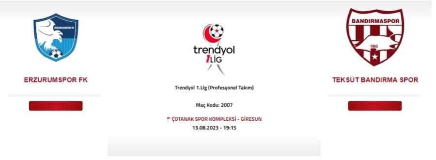 Erzurumspor Giresun yolcusu