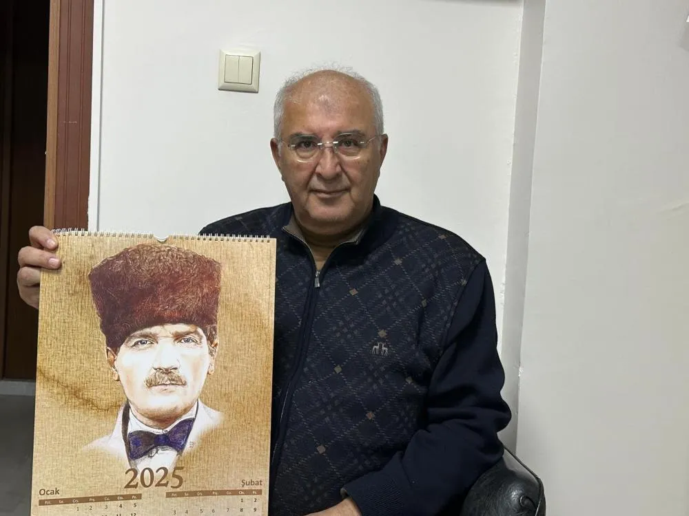 Prof. Dr. Kadıoğlu’ndan özel Atatürk takvim çalışması