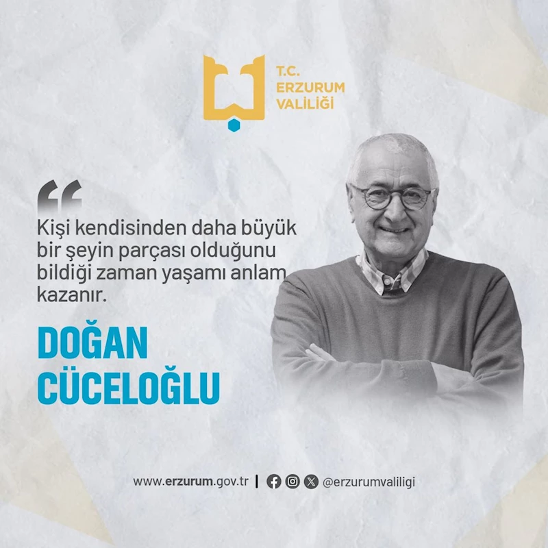 Ünlü Türk psikolog Doğan Cüceloğlu