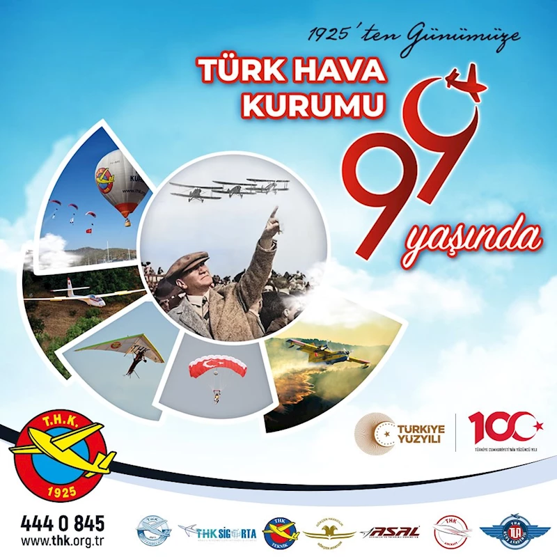 Türk Hava Kurumu 99. Yılını Kutluyor: Havacılığın Lideri