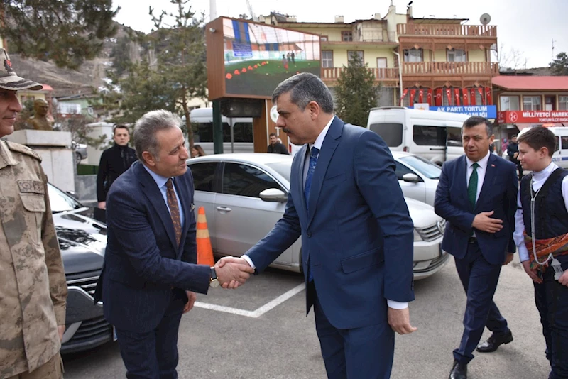 Erzurum Valisi Mustafa Çiftçi, Tortum İlçesini Ziyaret Etti