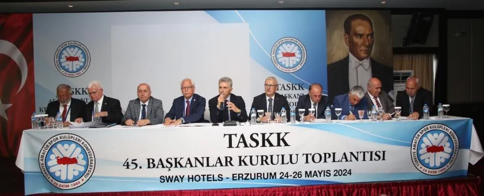 TASKK Başkanlar Kurulu ve TFF Amatör İşler Kurulu Toplantısı Erzurum