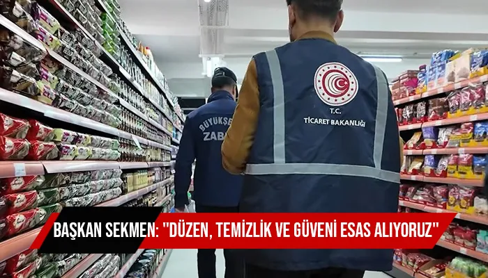 Başkan Sekmen: 
