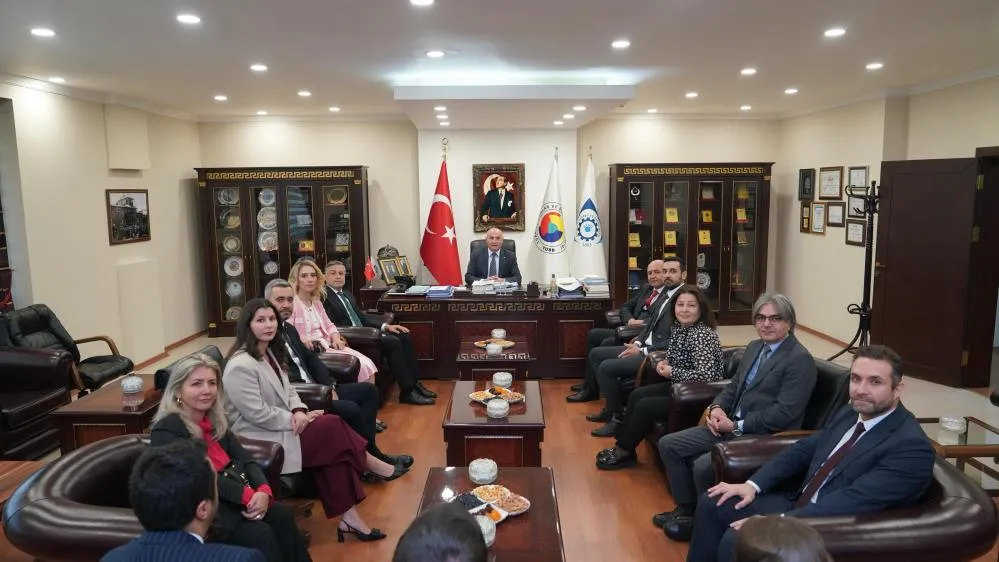 YÖK Başkanı Prof. Dr. Erol Özvar, Atatürk Üniversitesi Senato toplantısına katıldı