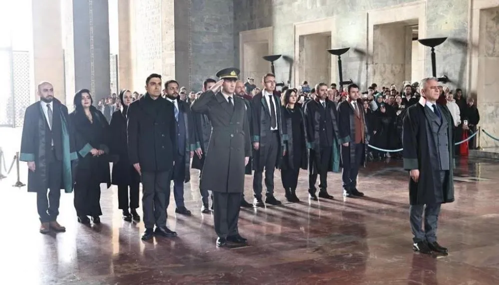 Erzurum Barosu’ndan Anıtkabir’e anlamlı ziyaret