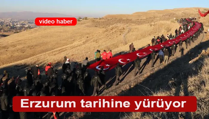 Erzurum tarihine yürüyor