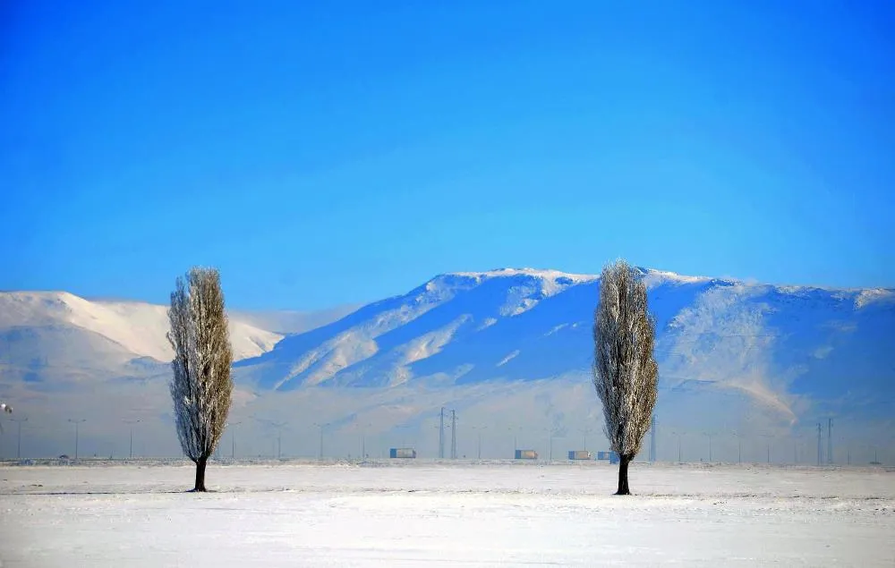 Erzurum’da zemheri soğuklar