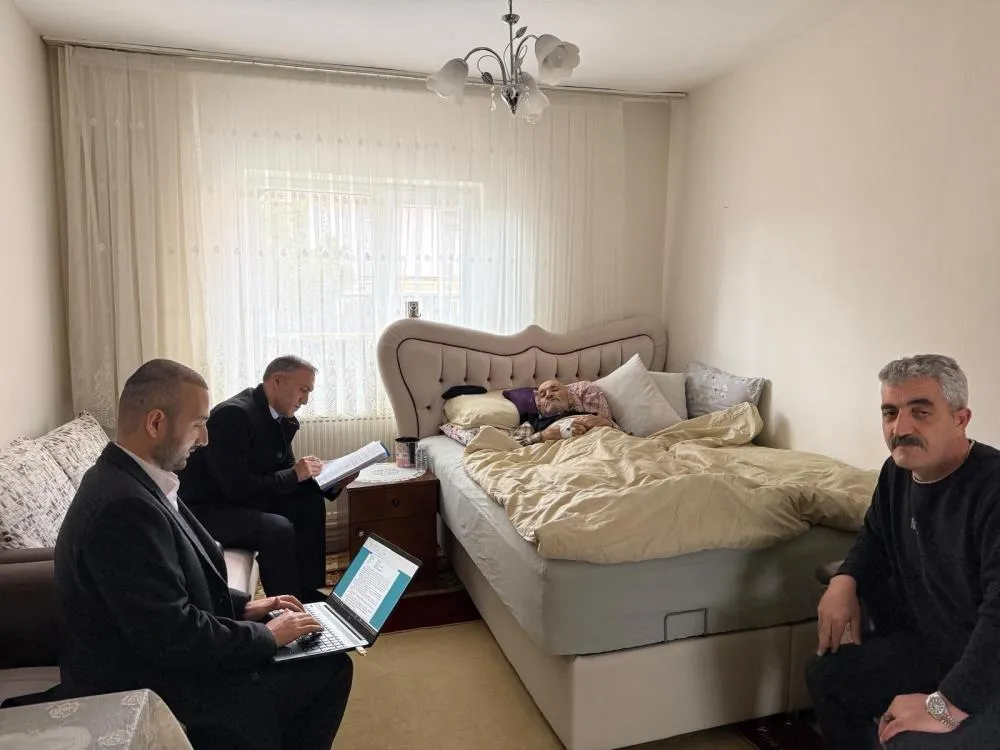 Duruşma salonu eve taşındı 