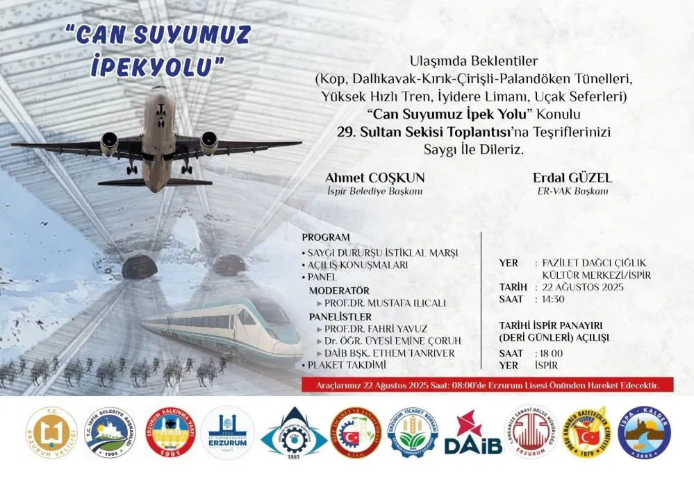 29. Sultan Sekisi toplantısı İspir’de yapılacak
