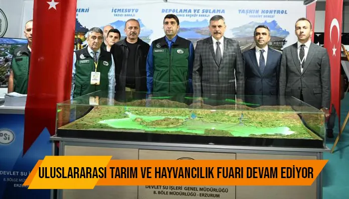 Uluslararası Tarım ve Hayvancılık Fuarı devam ediyor