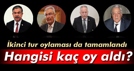 Meclis’te baskanlik seçimi için 2. tur oylamasi da bitti