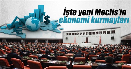 Iste yeni Meclis’in ekonomi kurmaylari