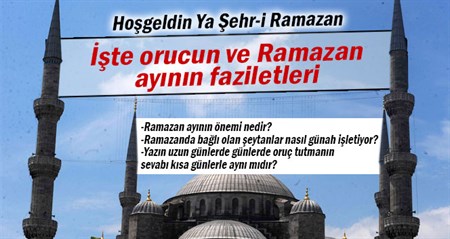 Orucun ve Ramazan ayinin fazileti