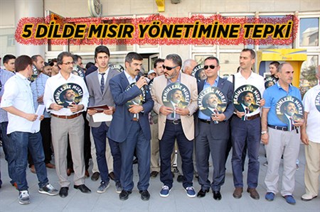 IMAM HATIPLILERDEN 5 DILDE MISIR YÖNETIMINE TEPKI