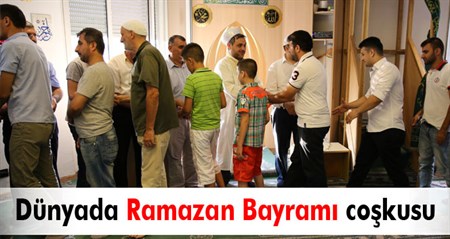 Dünyada Ramazan Bayrami coskusu