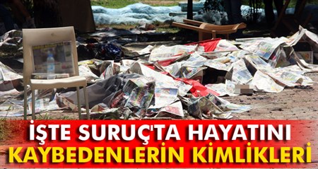 Iste bombali saldirida hayatini kaybedenlerin kimlikleri