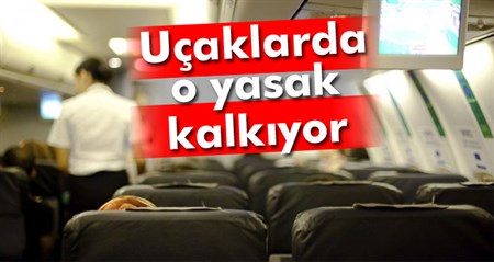 Uçaklarda cep telefonu izni