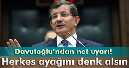 Davutoglu: 