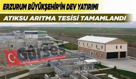 BÜYÜKSEHIR’IN DEV YATIRIMI: ATIKSU ARITMA TESISI TAMAMLANDI