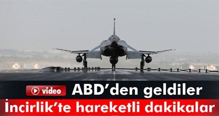 ABD savas uçaklari Incirlik